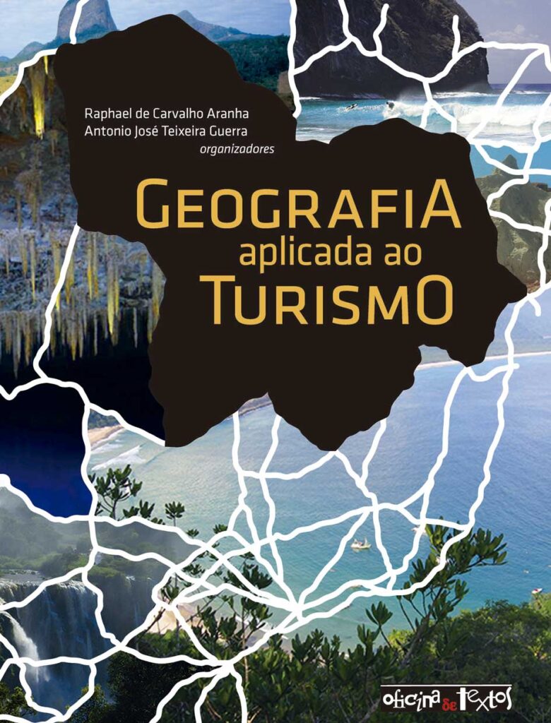 Capa do livro "Geografia aplicada ao turismo", publicado em 2014 pela Editora Oficina de Textos