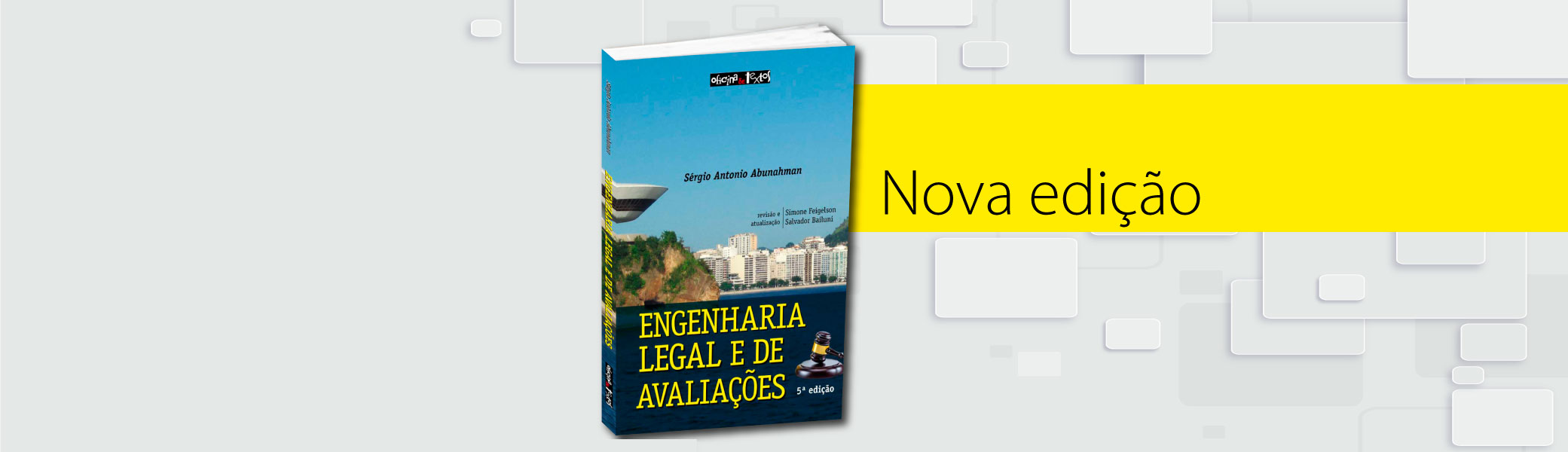"Engenharia legal e de avaliações" ganha nova edição