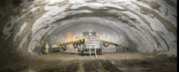 Escavação de túneis