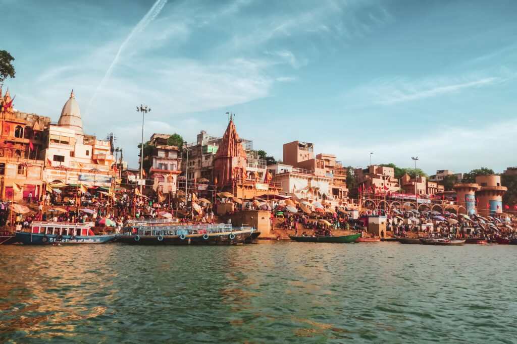 Rio Ganges, na Índia.