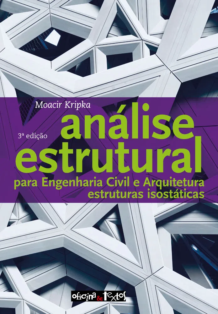 Capa de Análise estrutural para Engenharia Civil e Arquitetura.