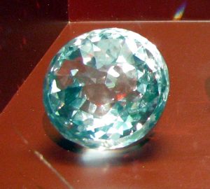 Foto do Grão Mogol, encontrado em jazidas de diamante na Índia.