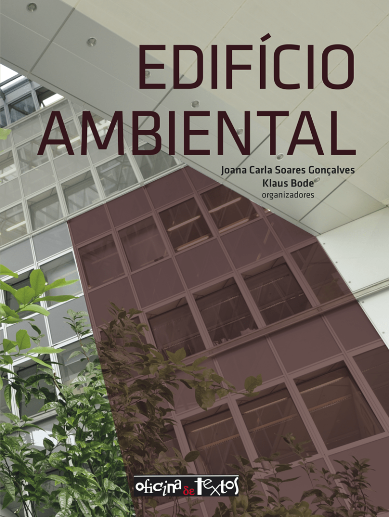 Capa de Edifício ambiental, que fala sobre a evolução do conceito de conforto na Arquitetura.