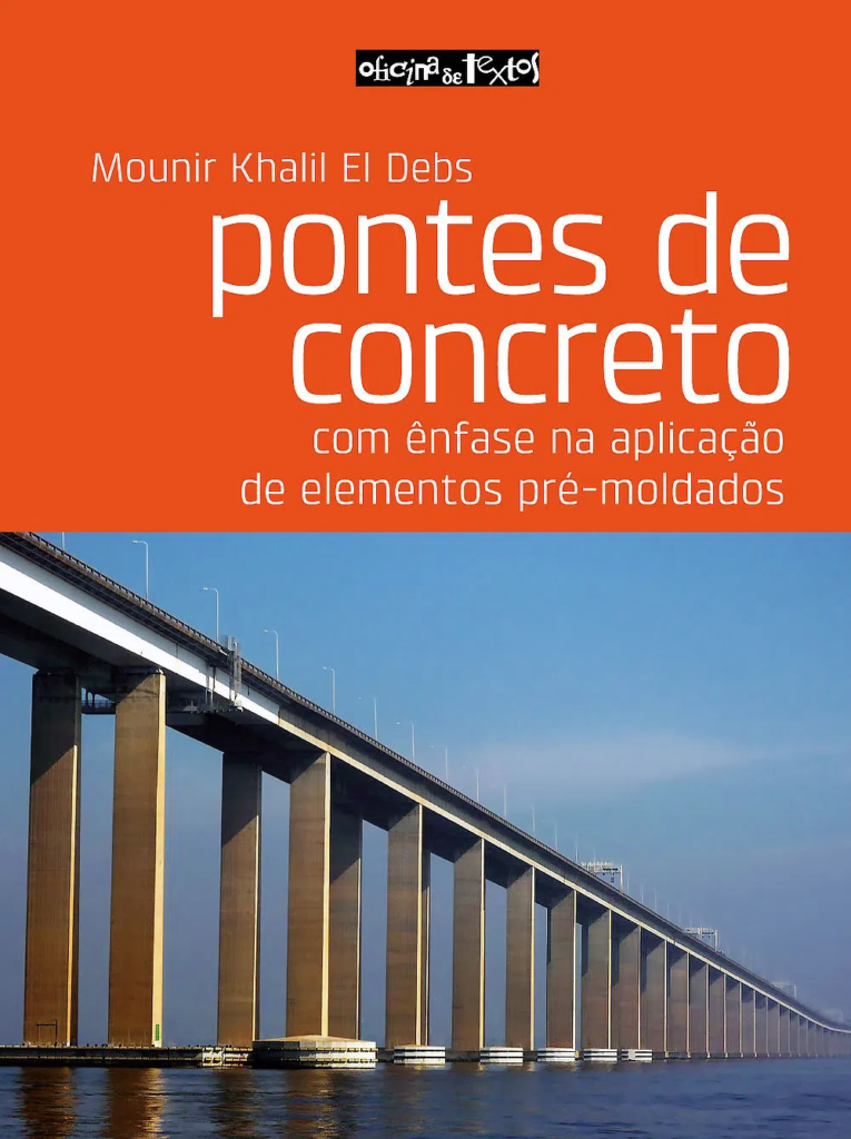 Capa do livro Pontes de concreto.