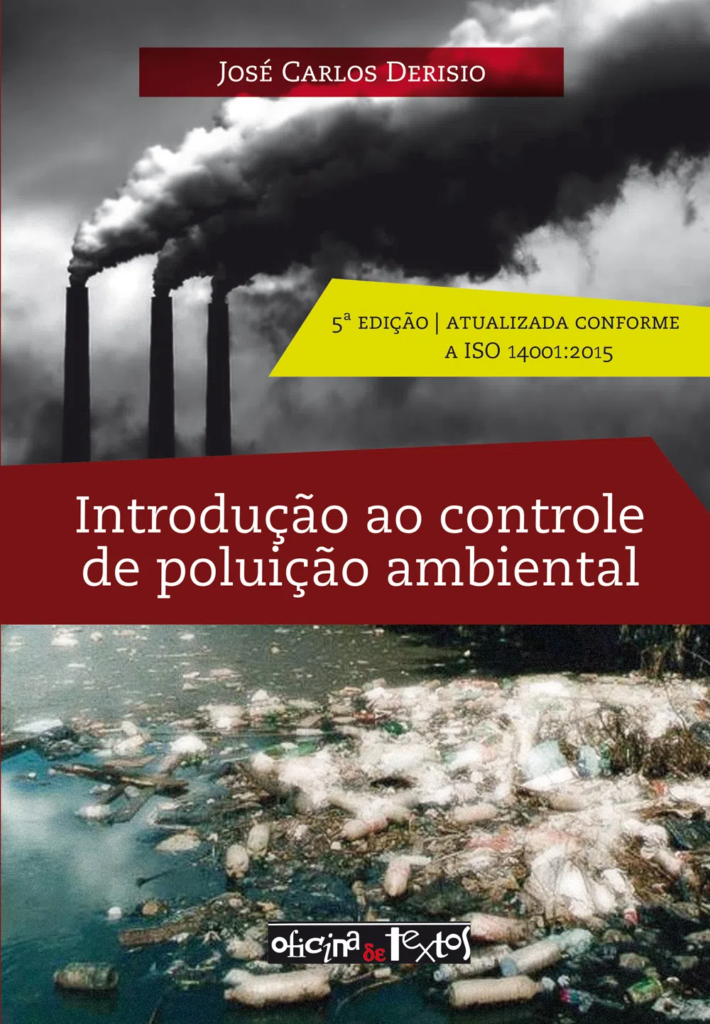 Capa do livro Introdução ao controle de poluição ambiental.