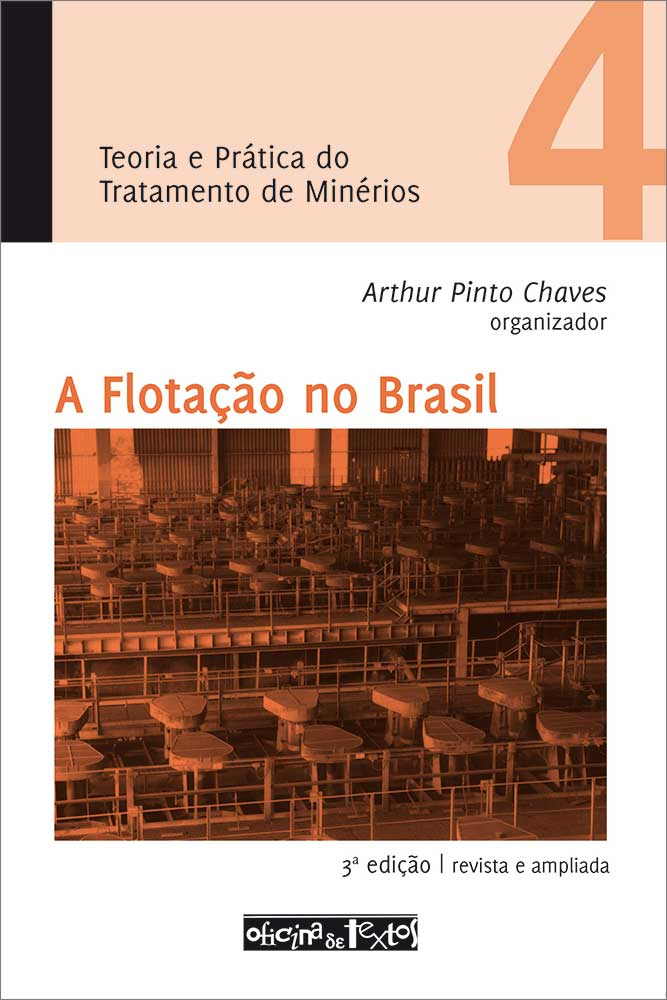 Capa do livro A flotação no Brasil.
