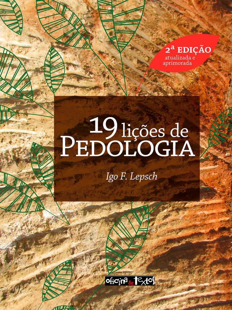 Capa de 19 Lições de Pedologia, livro de referência no estudo dos solos.
