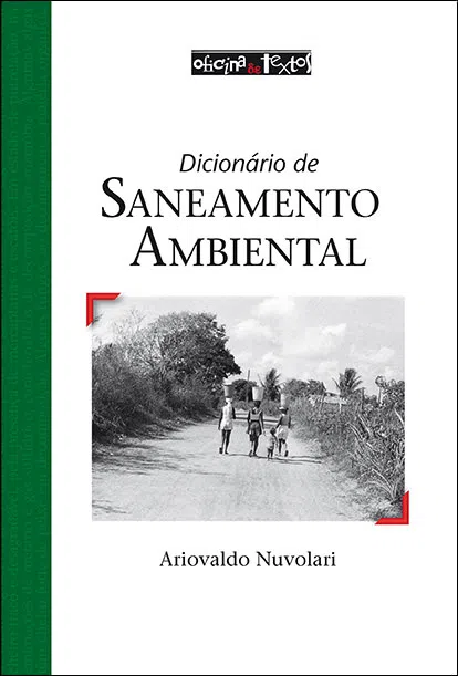 Capa de Dicionário de Saneamento Ambiental, de Ariovaldo Nuvolari.