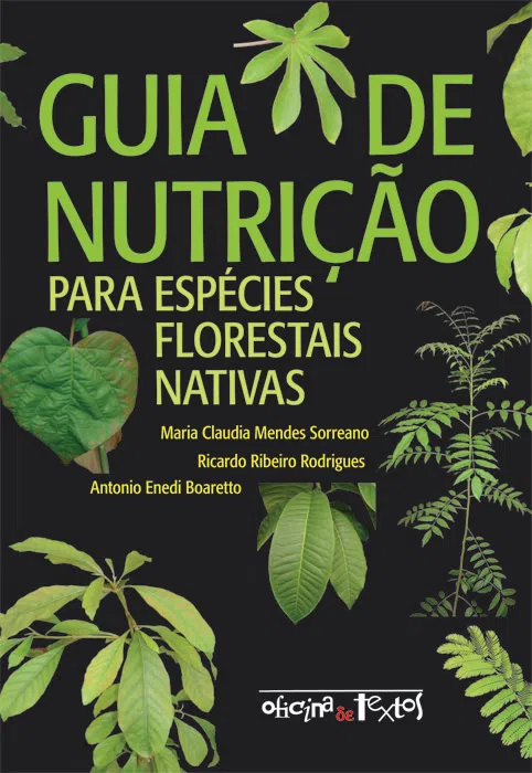 Capa de Guia de nutrição para espécies florestais nativas.