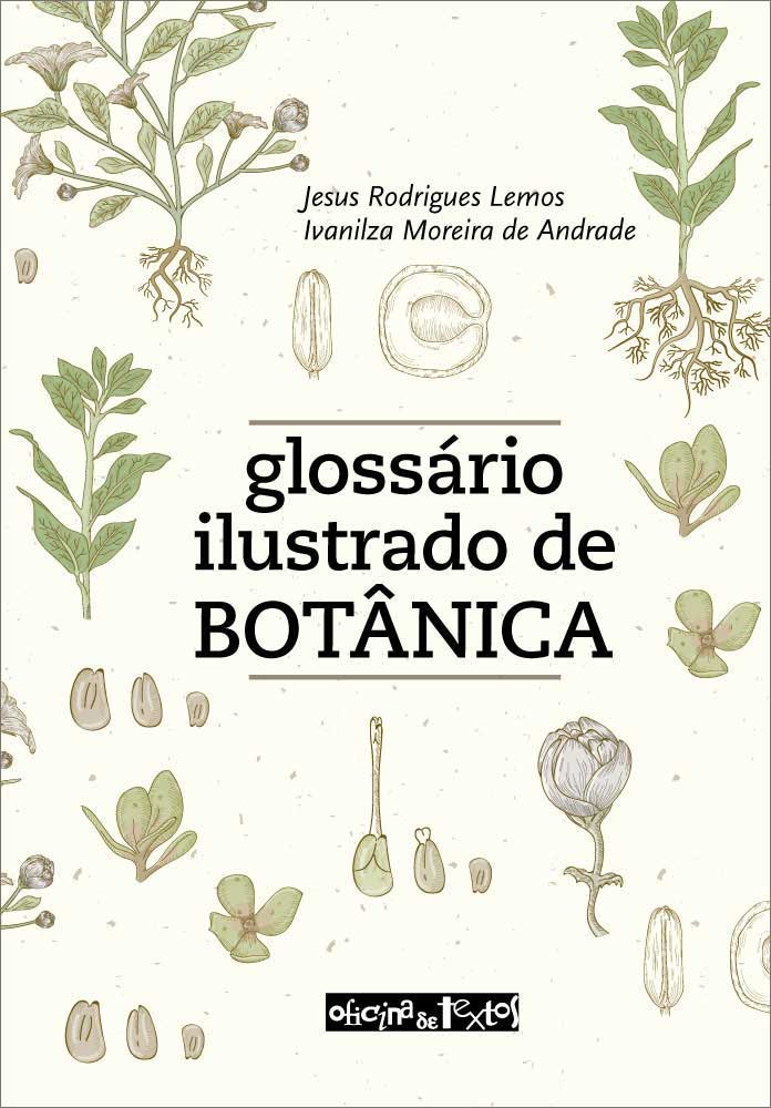 Capa de Glossário ilustrado de Botânica.