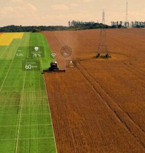 Mapa de produtividade na agricultura de precisão