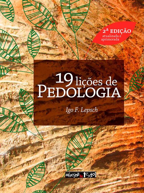 Capa do livro “19 lições de pedologia”, publicação da Editora Oficina de Textos