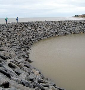 Barragem de enrocamento