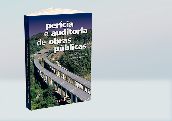 Capa do livro “Perícia e auditoria de obras públicas”, publicação da Editora Oficina de Textos
