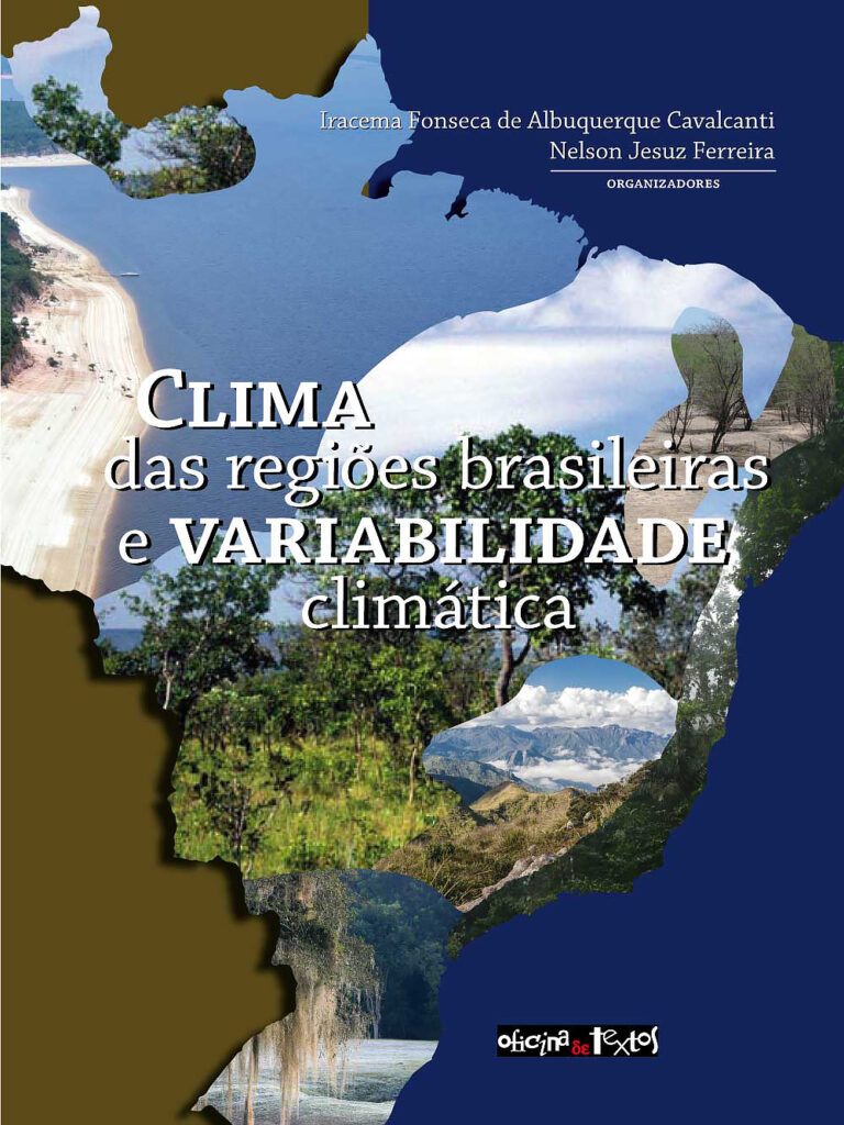 Capa do livro Clima das regiões brasileiras e variabilidade climática