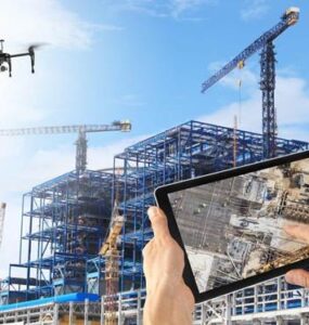 Funções distintas para drones na Construção civil