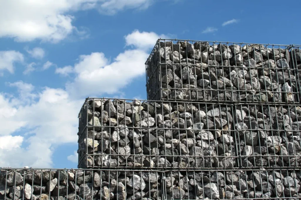 Muro de gabião