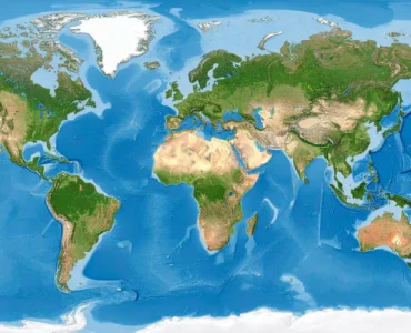 Mapa do mundo